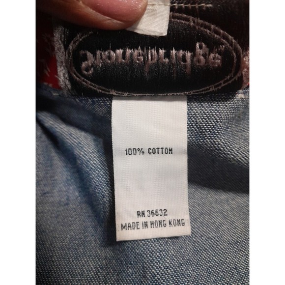 Vintage Denim And Floral Vest, Stonebridge, Sz 14 Hong Kong - Picture 7 of 8